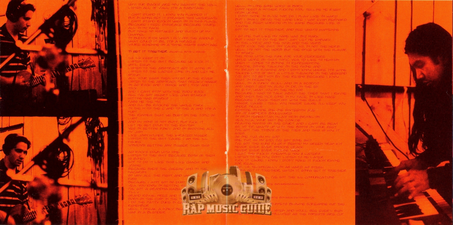 Beastie Boys - Ill' Communication: 1st Press. CD | Rap Music Guide